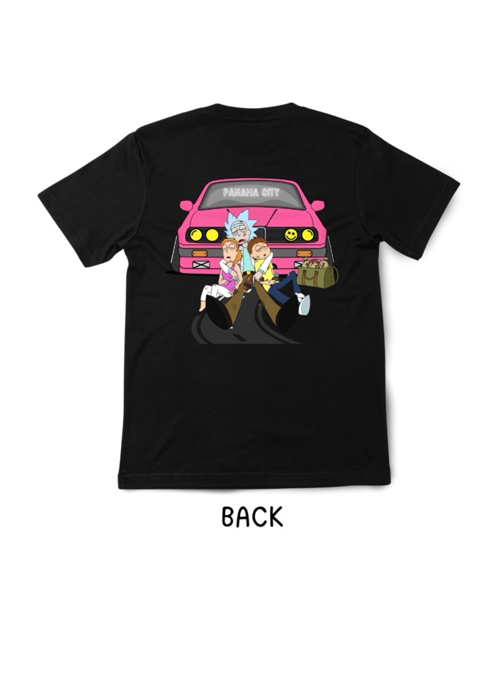 Rick and Morty Panama City Money Vibes Graphic Tee shirt all sizes